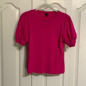 Pink Ann Taylor sweater top size small